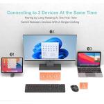 Arteck Universal Multi-Device Bluetooth Keyboard and Mouse