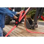 Husky30 ft. x 3 in. Premium Heavy-Duty Ratchet Tie-Down Strap with Flat Hook (FH1024)