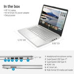 HP 14", Ryzen 3-3250U, 4GB RAM, 128GB SSD, Silver, Windows 11 S, 14-fq0110wm