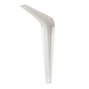 Everbilt 12 in. x 14 in. White Shelf Bracket (15255)
