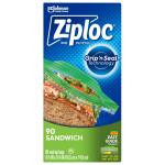 ZiplocPlastic Sandwich Bags (90-Pieces) (664545)