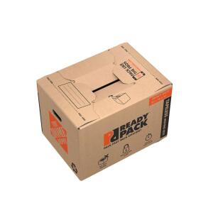 The Home Depot 21 in. L x 16 in. W x 15 in. D Tapeless Heavy Duty Medium Moving Box with Handles (LKBOX)
