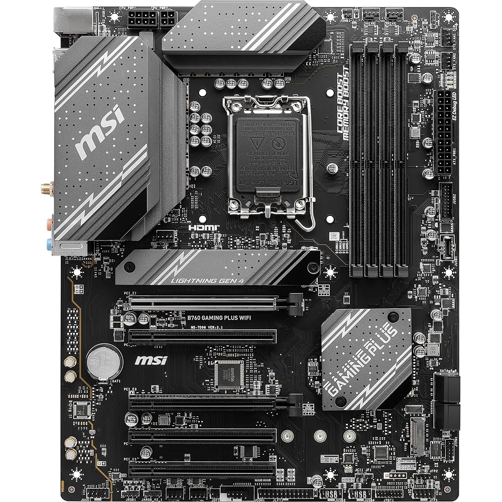 MSI B760 Gaming Plus WiFi Gaming Motherboard - Image 2