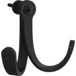 Liberty Rustic Farmhouse 3 in. Flat Black Double Prong Hook (B43198-FB-CP)