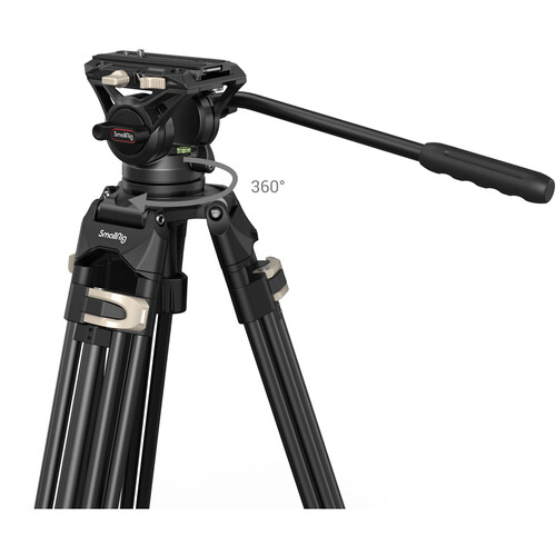 SmallRig AD-01 Heavy-Duty Tripod with Fluid Head - Image 5