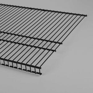 Everbilt6FTX16IN HEAVY DUTY WIRE SHELF-Black (90867)