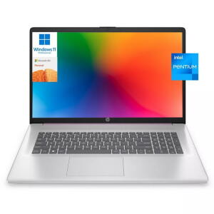 HP 17.3" HD+ Touch, Pentium N5030, 16GB RAM, 1TB SSD, Office 365, Wi-Fi 5, Silver
