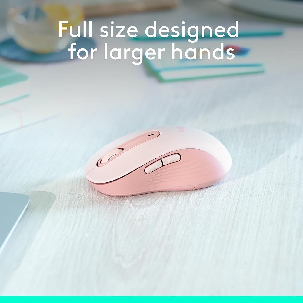 Logitech Signature M650 L Full Size Wireless Mouse - Image 3