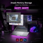 SMALLRT 16" FHD Laptop, Intel N97, 16GB RAM, 512GB SSD, Windows 11