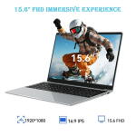 TEMLICOLO 15.6" Laptop, N100, 12GB RAM, 512GB SSD, 1920x1080, Win 11 Pro