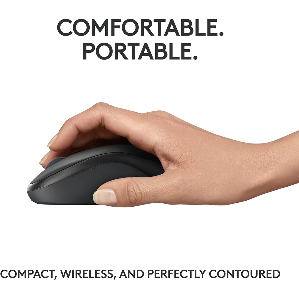 Logitech M240 Compact Silent Bluetooth Wireless Mouse - Image 5