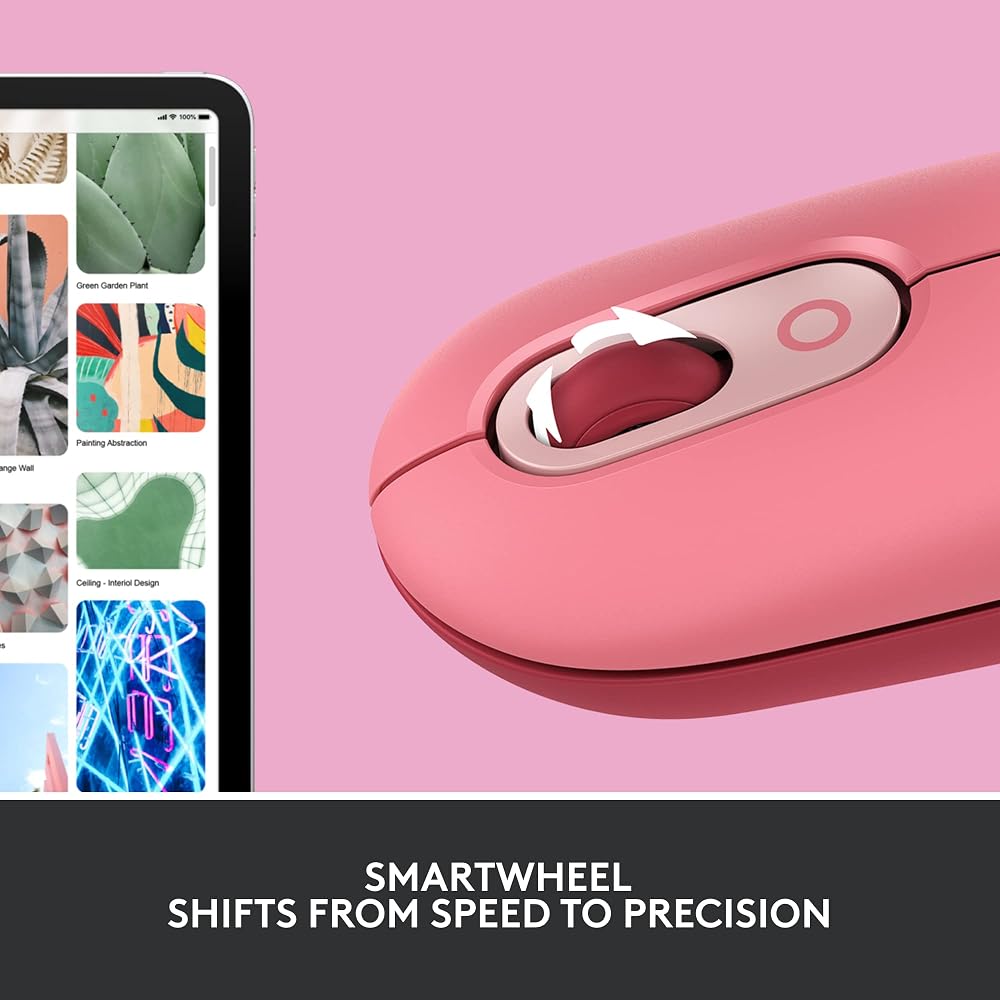 Logitech POP Mouse, Compact and Portable Wireless Bluetooth - Image 7
