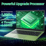 Naclud 15.6" Laptop, N5095, 36GB RAM, 2.1TB Storage, Win 11, Copilot