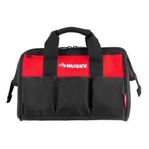 Husky 15 in. 8 Pocket Zippered Tool Bag (HD60015-TH)