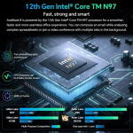 Blackview Acebook 8, 15.6" FHD, Intel N97, 16GB RAM, 512GB SSD, Win 11, Fingerprint, Gray