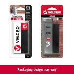VELCRO 4 in. x 2 in. Industrial Strength Extreme Strip, Black (91839)