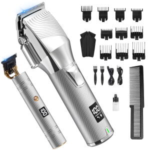 NEXPURE Cordless Hair Clippers and Beard Trimmer for Men