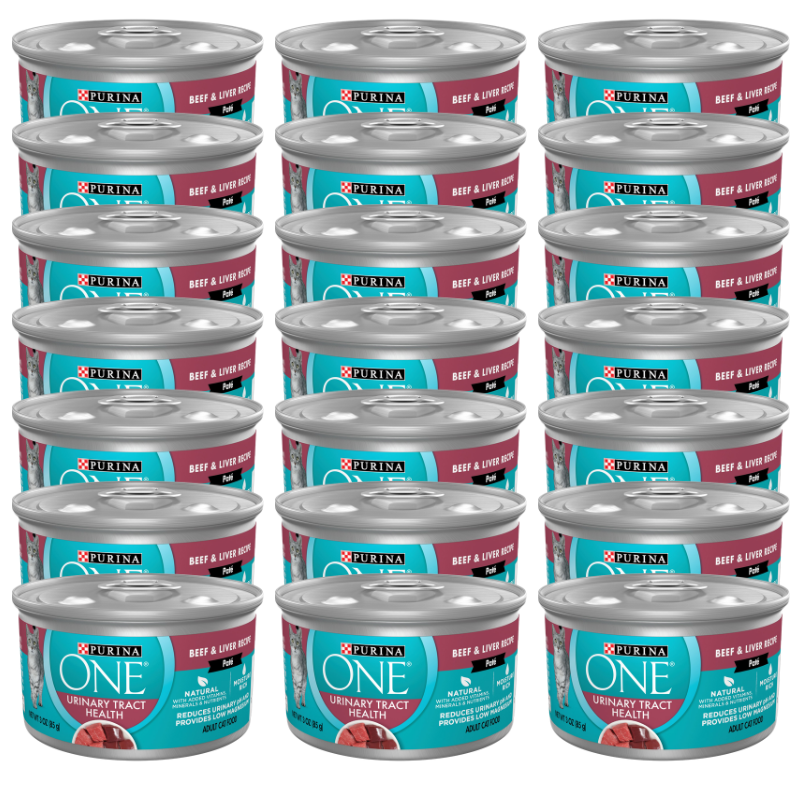 Purina ONE® +Plus Urinary Tract Adult Cat Wet Food - No Artificial Flavors, Beef & Liver