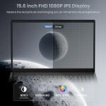 Lenovo V15 G3 15.6" FHD Biz Laptop, i7-1255U, 16GB RAM, 1TB SSD, Black