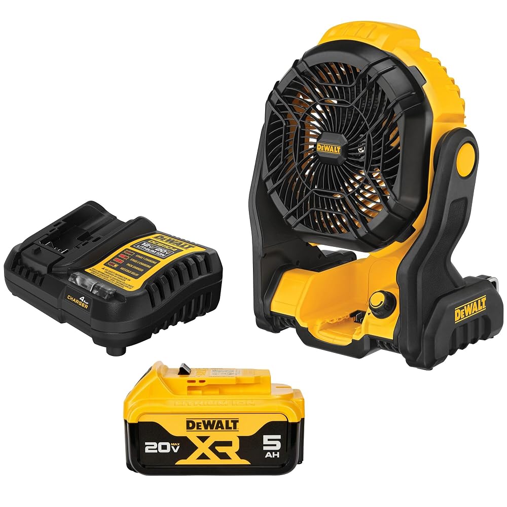 DEWALT 20V MAX Cordless Jobsite Fan