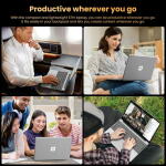 Jumper 15.6" Laptop, Windows 11, 12GB RAM, 640GB Storage, Intel Celeron 5305U