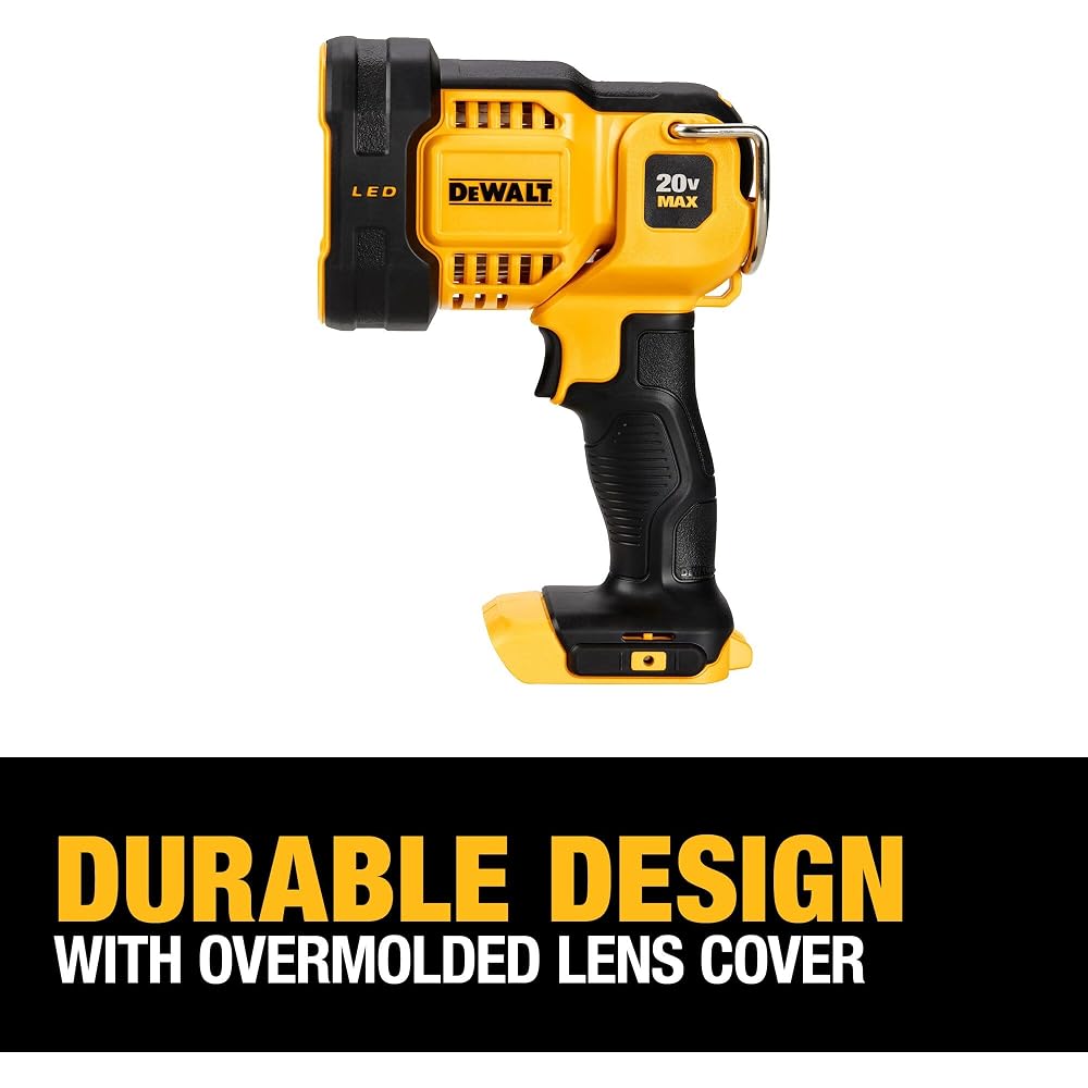 DEWALT 20V MAX LED Work Light, Handheld Spotlight - Image 4