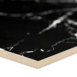MSI Aashini Black 16 in. x 32 in. Polished Porcelain Marble Look Floor and Wall Tile (14.20 sq. ft./Case) (NHDAASBLA1632C)
