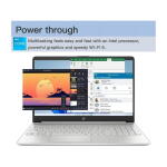 HP 15.6" Touch, i3-1215U, 16GB RAM, 1TB SSD, Win 11 Home, Cefesfy Stand