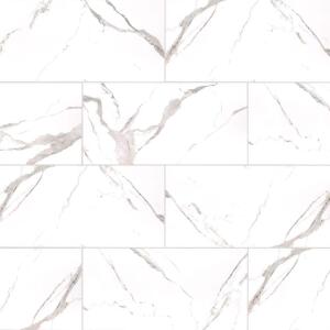MSI Ader Tegal 24 in. x 48 in. Polished Porcelain Marble Look Floor and Wall Tile (16 sq. ft./Case) (NHDADETEG2448P)