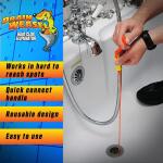 Drain Weasel Hair Clog Tool Starter Kit for Drain Cleaning (DWPSK2)
