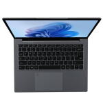 Auusda 14.1" Laptop, 8GB RAM, 256GB SSD, 2160x1440, Backlit KB, Fingerprint, Webcam Switch