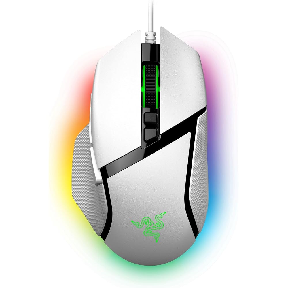Razer Basilisk V3 Customizable RGB Wired Ergonomic Gaming Mouse