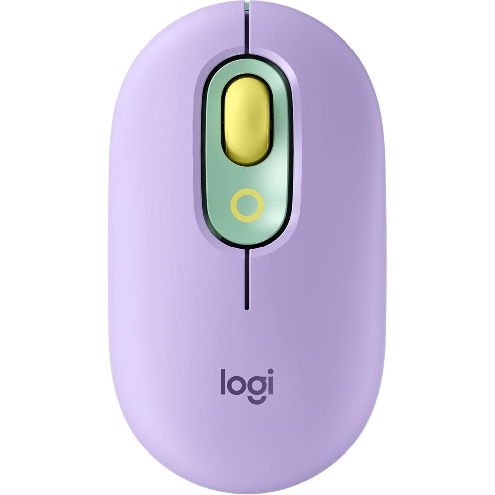 Logitech POP Mouse, Compact and Portable Wireless Bluetooth