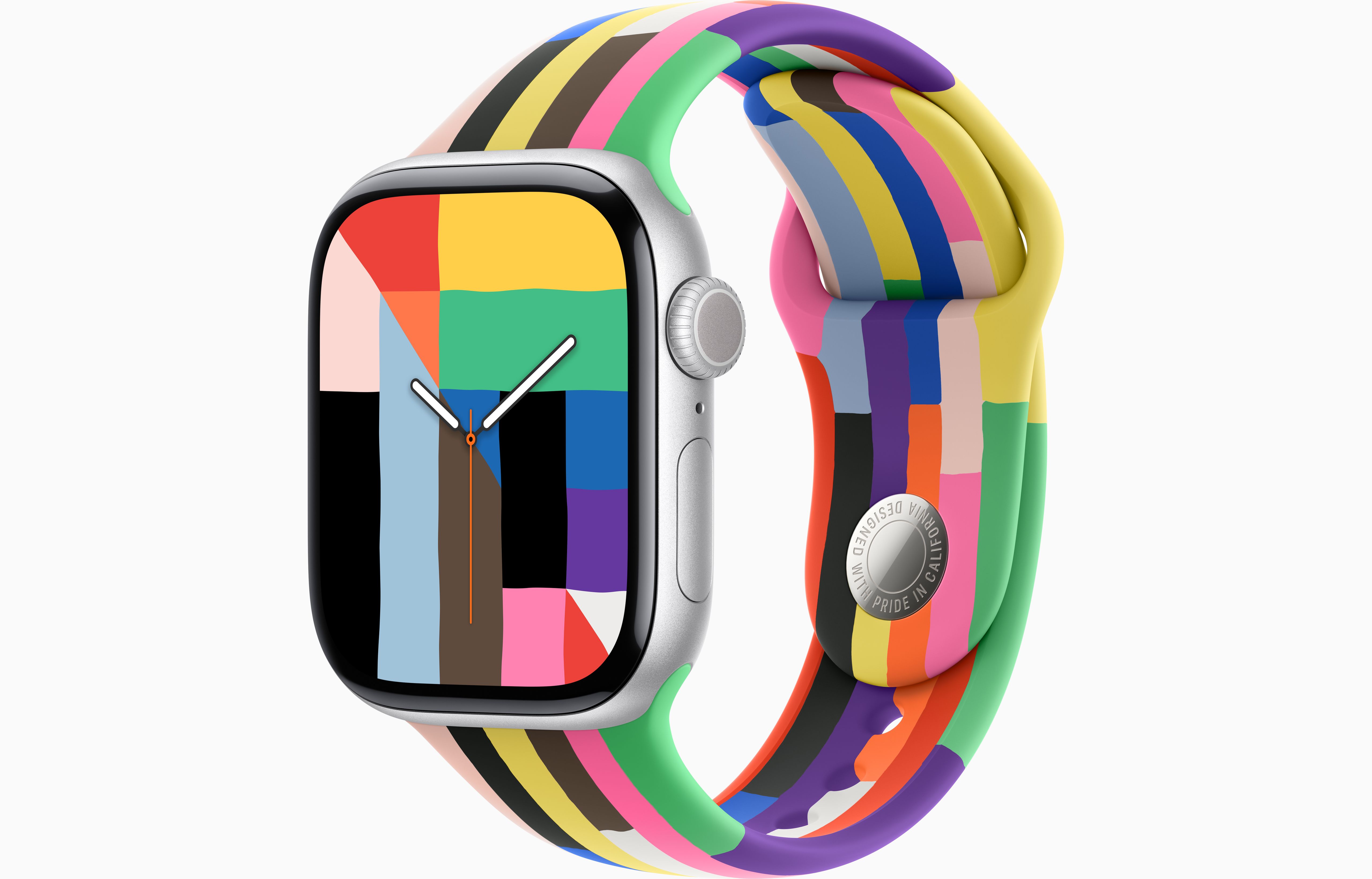 Apple Watch Series 11 Aluminum GPS – Silver ( Pride Edition Sport Band)