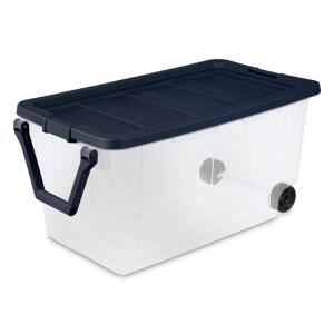 Sterilite160 Qt. Wheeled Storage Box (14674K02)
