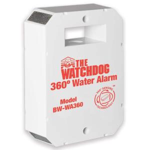Basement Watchdog 110 dB Battery Operated Water Alarm with 360 Sensing Technology (BW-WA360)
