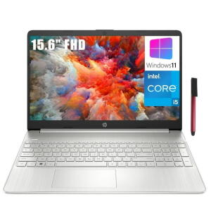 HP 15.6" FHD Laptop, i5-1135G7, 16GB RAM, 1TB SSD, Silver, Win 11 Home