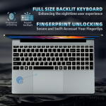 KUU 15.6" Laptop, Intel Celeron, 24GB RAM, 512GB SSD, FHD 1080p, Windows 11