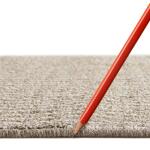 TrafficMaster Pindot Fog Geometric Beige 2 ft. x 5 ft. Non-Slip Indoor Area Rug (MT1005507US)