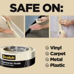3M Scotch 1.88 in. x 60.1 Yds. Multi-Surface Contractor Grade Tan Masking Tape (6 Rolls) (2020-48TP6)
