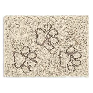 Home Dynamix Comfy Pooch Clean Paw Beige/Brown 21 in. x 30 in. Door Mat For Pets (1-CPP-161)