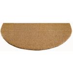 TrafficMaster Half Round plain 18 in x 30 in Coir and vinyl Door Mat (kera- 201223-21)