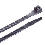 Commercial Electric 14 in. Cable Tie 75 lb. Black (100-Pack) (46-315UVB)