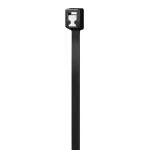 Commercial Electric 8in Twist and Cut UL Listed UV Resistant Cable Zip Ties 100 Pack UV (Black) (GTSC-200STUV (100))