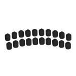Everbilt Black No Frame Shelving Hardware 20-Pack (90960)
