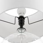 Hampton Bay 21.5 in Windmere Clear Glass Table Lamp
