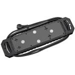 Husky 10 ft. 14/3 Heavy Duty 10-Outlet 4200 Joule Surge Protector with USB-A and USB-C ports, Black (YLPT-155)