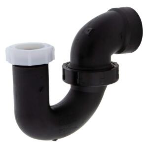 NIBCO 1-1/2 in. x 1-1/4 in. ABS DWV Hub x Slip-Joint P-Trap (C5892HD112114)