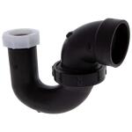 NIBCO 1-1/2 in. x 1-1/4 in. ABS DWV Hub x Slip-Joint P-Trap (C5892HD112114)