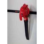 Rubbermaid Fasttrack Power Tool Holder Utility Hook, 50 lbs. Capacity, Wall Mounted Storage and Organization System for Home/Garage (1784460)